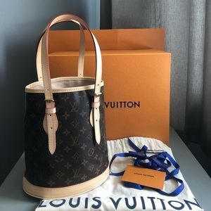 Louis Vuitton monogram Bucket PM purse handbag